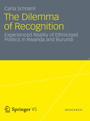 cover image of The Dilemma of Recognition